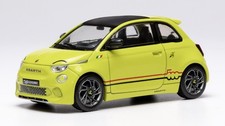1:43 Scale Ixo Fiat 500 Abarth Yellow Diecast Road Vehicles