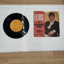 ELVIS PRESLEY SUSPICIOUS  MINDS PICTURE SLEEVE RCA 1900 45 VINYL SINGLE