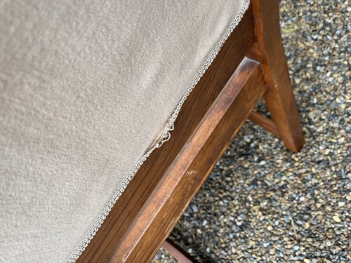 Vintage Old Charm Dining Chairs Carved Turned Oak Country Style High Back x 4 - Picture 13 of 18