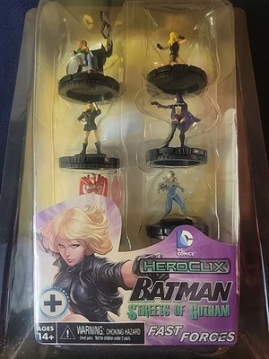 Heroclix DC Batman Streets Of Gotham Fast Forces Birds of Prey New Sealed