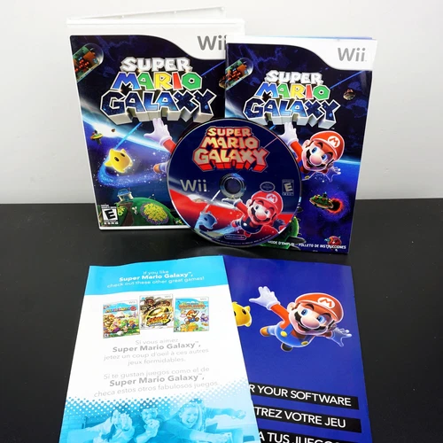 Super Mario Galaxy (Wii, 2007) Complete! Tested!