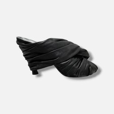 Givenchy Womens Black Show Twist Leather Mule...