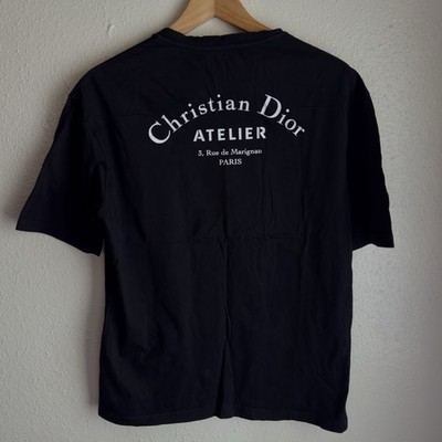 Christian Dior Atelier T Shirt - Black Men's Small Designer