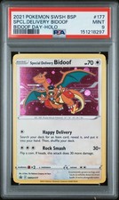 Pokemon Special Delivery Bidoof SWSH177 - PSA 9 - Sword & Shield UK Promo Card on eBay