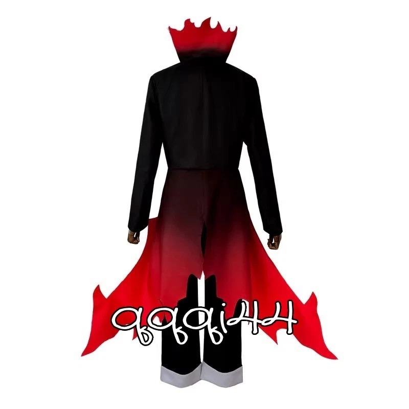 Dandadan Okarun Cosplay Traje Disfraz Negro Poliéster Uniforme Halloween Utilería Regalo Foto 4 de 4