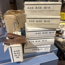 NEW Copper Carton Closing Staples A5/8 Box 12,000 Count 1 3/8 X 1/2  