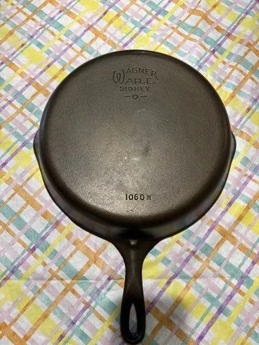 Wagner Ware Sidney O 1060H Cast Iron Skillet Vintage #10