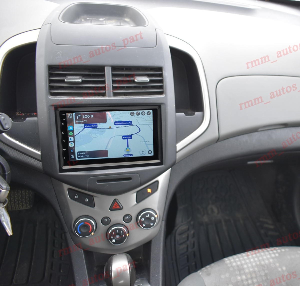 AUTO SONICカーステレオ For Chevrolet Sonic 2012-2015 Android 14 Apple Carplay Car Stereo