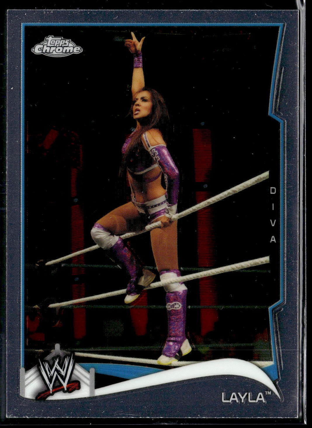 2014 Topps Chrome WWE #79 Layla