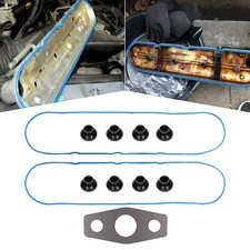 Engine Valve Cover Gasket Set For Gmc Chevy Silverado 4.8l 5.3l 6.0l 6.2l 7.0l