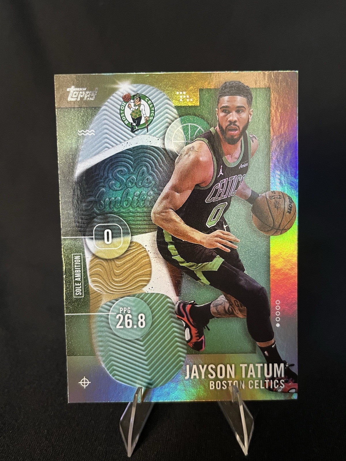2025-25 Topps Sole Ambition Jayson Tatum