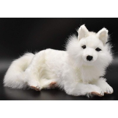 HANSA Arctic Fox Plush Animal 15.7in
