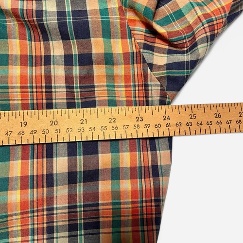 Vintage Saddle King Western Shirt Mens Large 16 1/2 34 Pearl Snap Long Sleeve - Picture 9 of 11