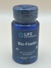 Life Extension Bio-Fisetin - 30 Vegetarian Capsules Expiration : 04/2027