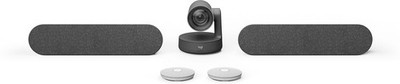 Logitech Rally Plus, Gruppen-Videokonferenzsystem, 4K Ultra HD, 60 fps, 90°, 15x