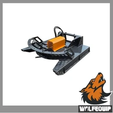 66'' Mower Wolfequip Brush Cutter New Hydraulic Brush Hog Skid Steer Attachment