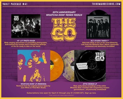 The GO band Third Man Records Vault 41 The GO: Ferdinand Attic Demos Mint,  New