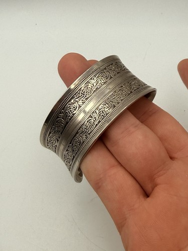 Bracelet En Argent Massif Poinçon Chinois  - Imagen 2 de 10