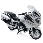 1/12 R1250 RT Motorcycle Model Diecast Toy Vehicle Toys for Boys Kids White