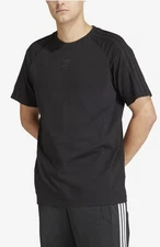 Men's Adidas Original Black SST Bonded T-Shirt Short Sleeve Trefoil