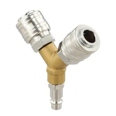 Dual Tool Connection Luftkompressor 1/4 Zoll Anschlussgröße Benutzerhandbuch