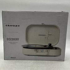 Crosley CR8009A-DU Discovery Bluetooth Turntable Record Player Open Box