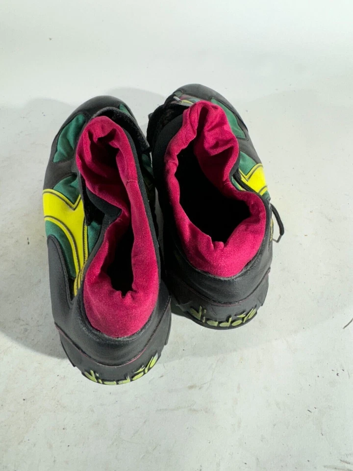 DIADORA Zapatos de Ciclismo MTB de Colección Botas de Bicicleta de Montaña EU45 US10 Mondo 280 cs177 Foto 4 de 4