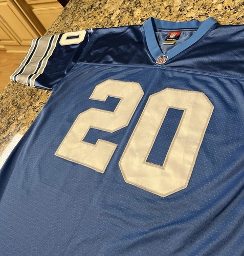 Barry Sanders Trikot Medium Reebok NFL Gridiron Classic Throwback Lions Stitched - Bild 18 von 22