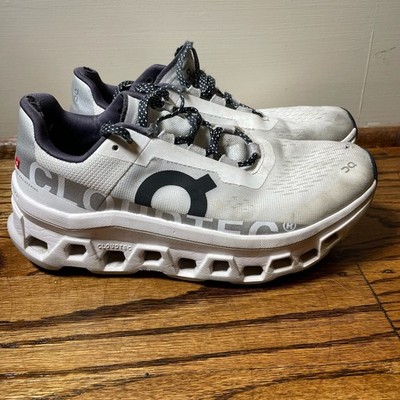 On Running Woman s Cloudmonster Ivory Black Size 8 US