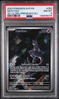 PSA 8 MEWTWO 052 SCARLET & VIOLET 151 BLACK STAR PROMO UPC POKEMON