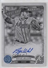 2019 Topps Gypsy Queen Auto Black & White /50 Bryse Wilson #GQA-BW Auto ms9
