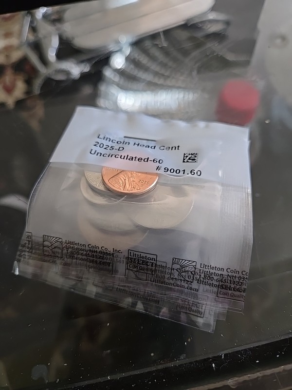Set Of Unc 2025 Coins