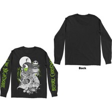 Image of Disney Long Sleeve T-Shirt: The Nightmare Before Christmas Characters Green Glow