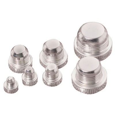 Allstar Performance Aluminium Blindstopfen-Set für Außengewinde - AN/JIC