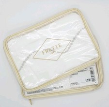 Frette Luminescent Pearls Embroider Standard Pillow Shams Milk 2 Shams JG25039
