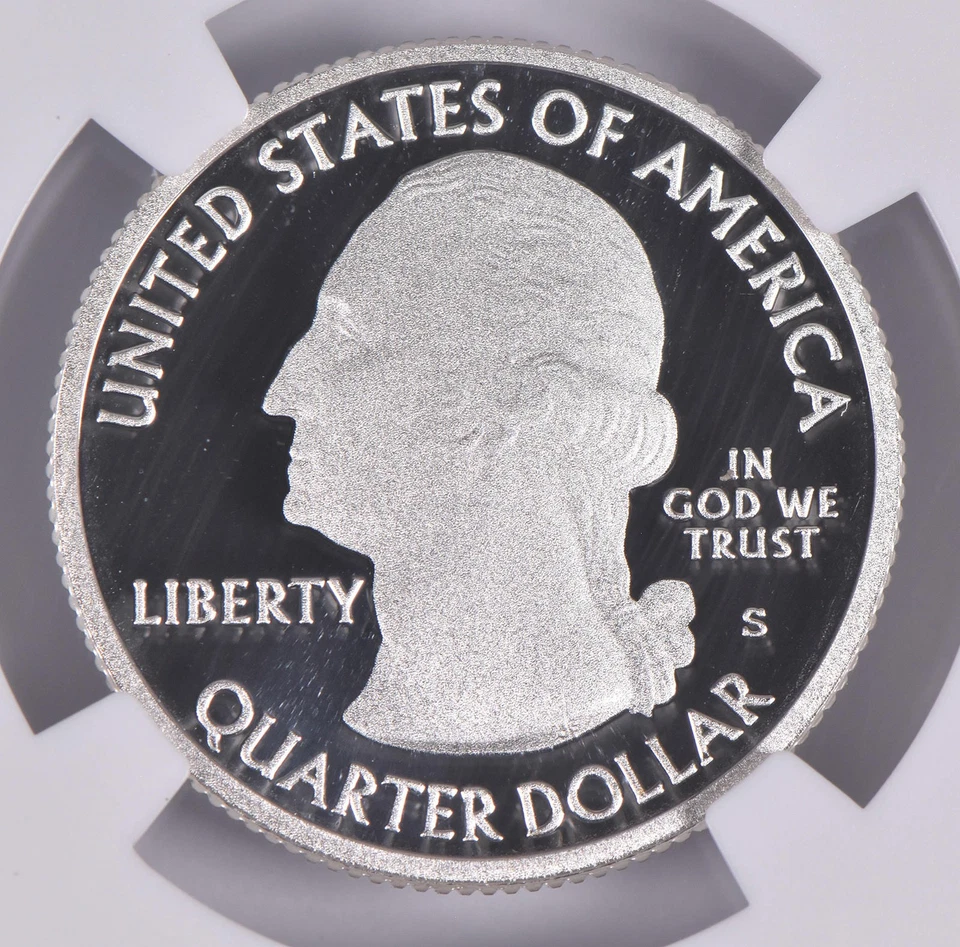 2012-S Silver PF69 ANT Chaco Quarter Limited Edition NGC *5892 - Image 4 of 4