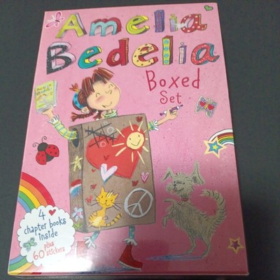 Amelia Bedelia Chapter Book 4-Book Box Set: Books 5-8 By Herman Parish - SEALED