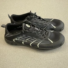 NWOT Body Glove Water Shoes Black Men's Size 8 Synthetic Upper Rubber Outsole
