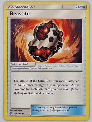 Beastite 185/236 Pokemon - Sun & Moon Cosmic Eclipse MP