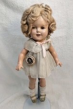 Vintage Early SHIRLEY TEMPLE Doll W/ Outfit Collectors Estate Sale