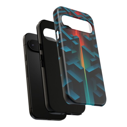Dark Neon Labyrinth Red Shift Phone Case for iPhone, Samsung Galaxy, Pixel - 第 226/242 張圖片