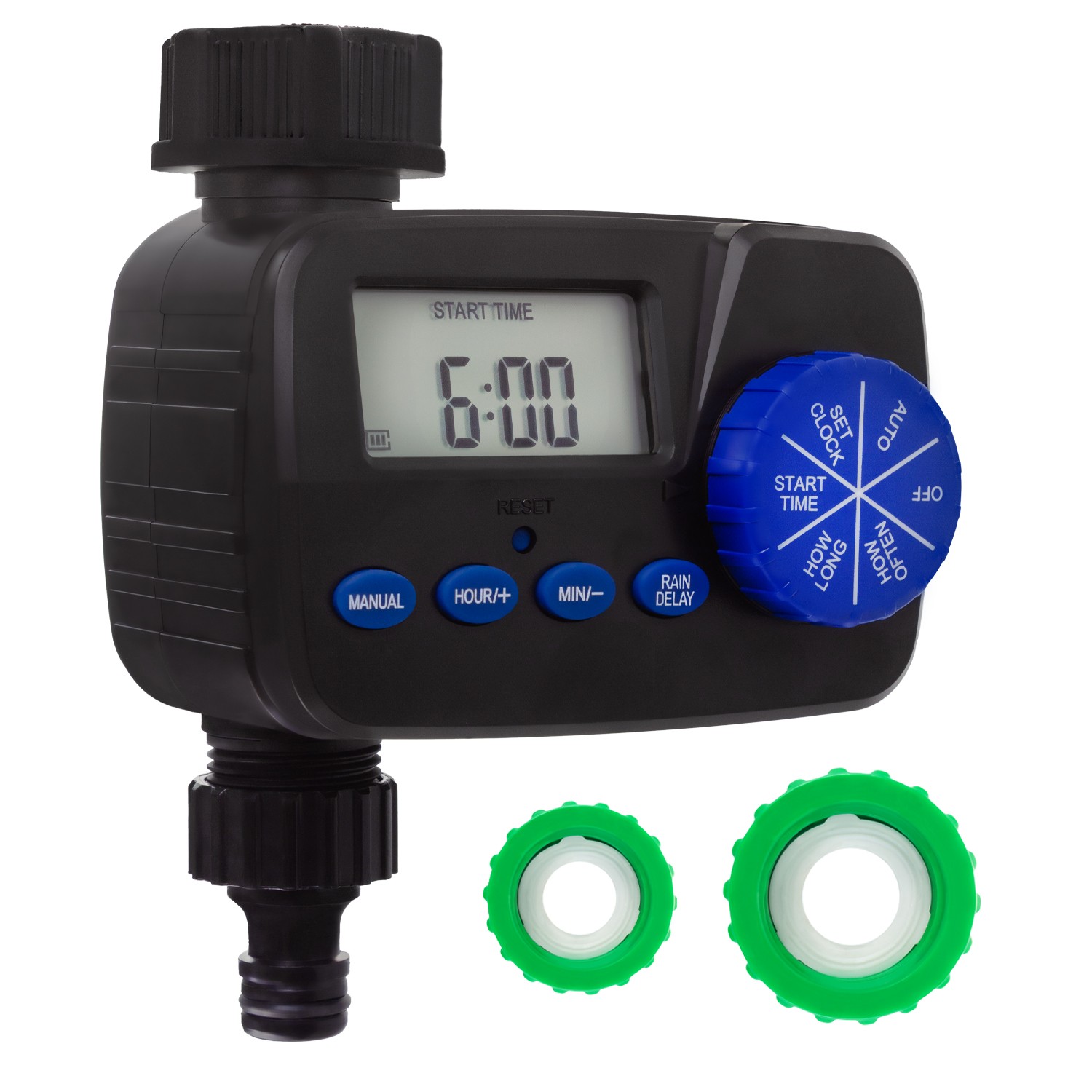 Ordinateur programmable d'irrigation GB390 avec écran LCD pour un arrosage automatique précis