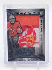 BUCKY IRVING 2024 BLACK SIZEABLE SIGNATURES RPA ROOKIE PATCH /99 #SSR-BIG Q5939