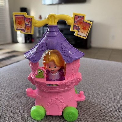 Fisher Price Little People Disney Princess Parade Float Rapunzel With Figure
