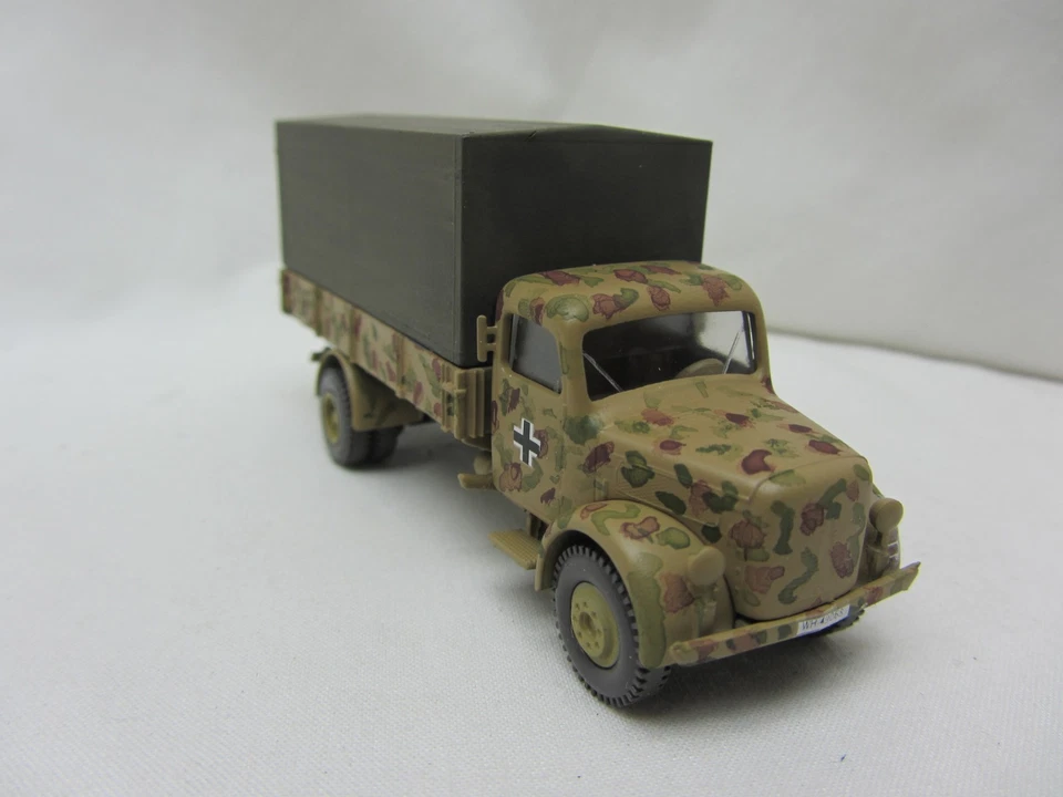 Caminhão de carga Brekina escala HO alemão Segunda Guerra Mundial Magirus 3000 #1 - Imagem 2 de 4