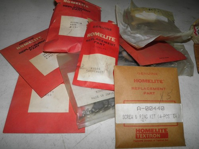 #ad HOMELITE CHAINSAW PARTS 13 PIECES OEM NOS $19.99