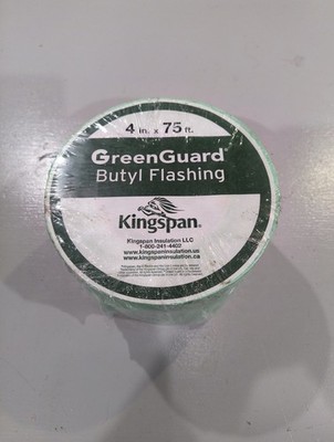 KingsPan 4in x 75ft Green Guard Butyl Flashing TBF04075