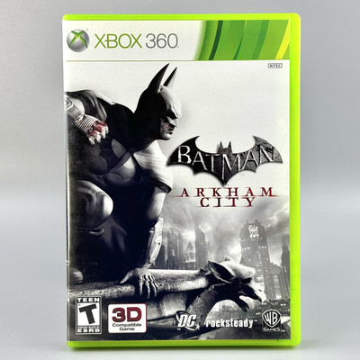 Batman: Arkham City (Microsoft Xbox 360, 2011) CIB Complete & Clean!
