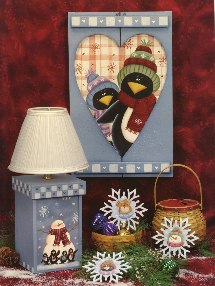 Believe Me Its Just Around The Corner 5 Laurie Speltz Navidad muñecos de nieve pingüinos Foto 4 de 4