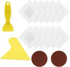 12pc Drywall Repair Patch Kit 2" Aluminum Mesh Self-Adhesive Wall Hole Repair Se